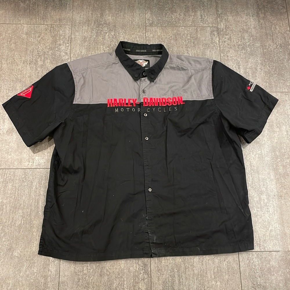 Harley Davidson Button Up Shirt